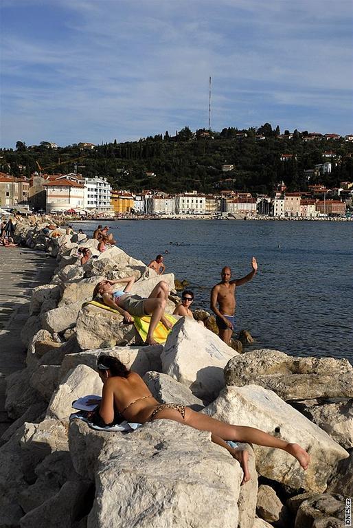 Apartma Santina Lägenhet Piran Exteriör bild